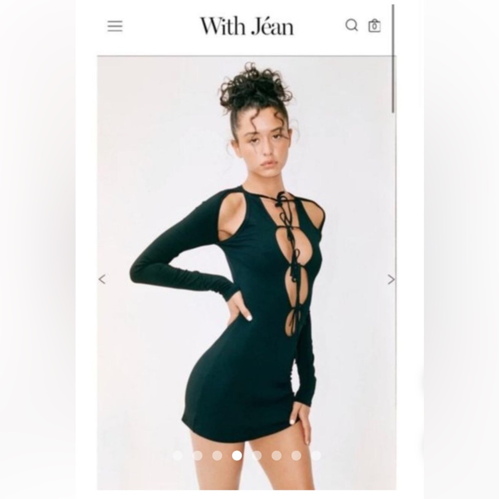 WITH JEAN TIE DRESS